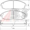 HYUNDAI 581014AA30 Brake Pad Set, disc brake